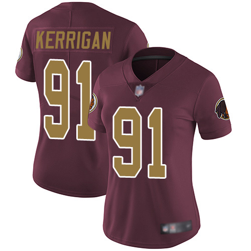 Washington Redskins Limited Burgundy Red Women Ryan Kerrigan Alternate Jersey NFL Football 91 80th